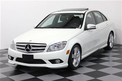 C300 4matic sport package c-class call now to buy now all wheel drive white