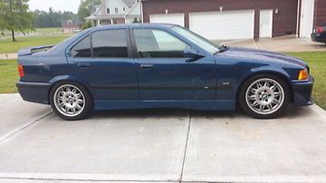 1997 bmw m3 sedan manual 5 spd blue with tan leather