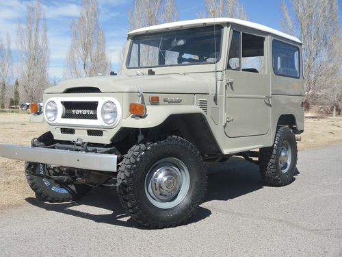 1974 toyota land cruiser **fresh frame on restoration**