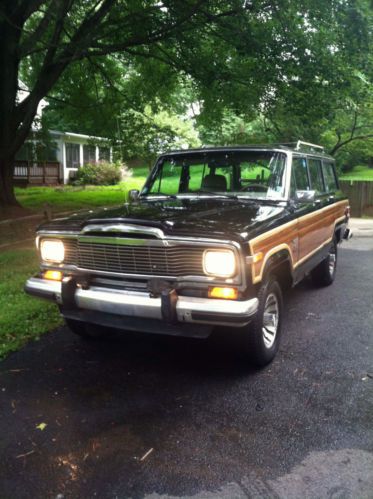 1983 jeep wagoneer limited *low miles
