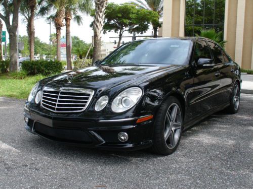 2007 mercedes-benz amg e63  sunroof heat/cool seats cpo  507 hp 07