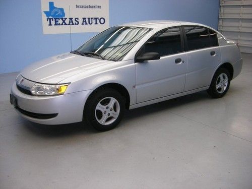 We finance!!!  2004 saturn ion 1 level 1 automatic a/c kenwood cd/aux!!!