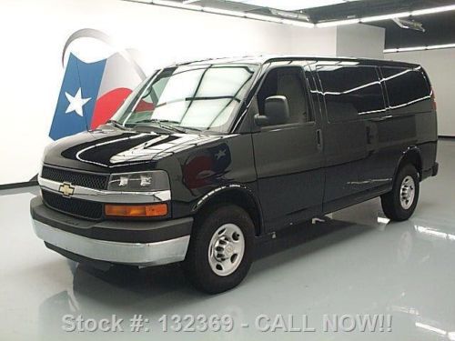2011 chevy express 2500 cargo van 6.0l v8 partition 54k texas direct auto
