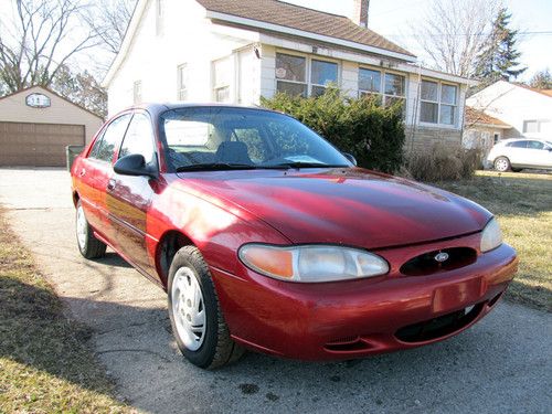 1999 ford escort se 4dr-98,990 miles-1 owner - needs new trans - 48317 utica, mi