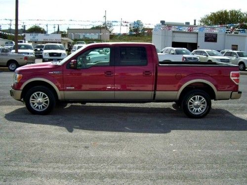 Super crew long bed leather ecoboost 2x4 2wd finance deliver sync warranty