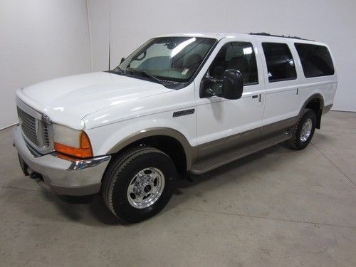 00 ford excursion 7.3l v8 turbo diesel auto 4x4 limited colo owned 80 pics