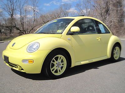 No reserve auction! - turbo diesel - yellow! - 5 speed - sunroof - 44 mpg!