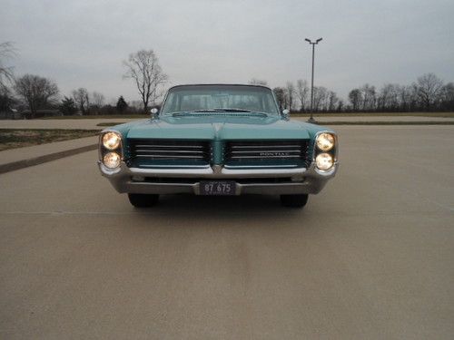 1964 pontiac catalina 4dr a/c low miles paint interior solid no rust wow l@@k!!!