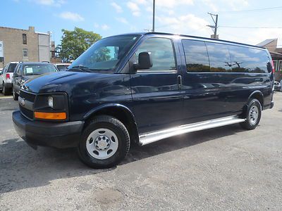 Blue 3500 ls,12 pass,99k hwy miles,rear air,boards,ex-govt,good tires