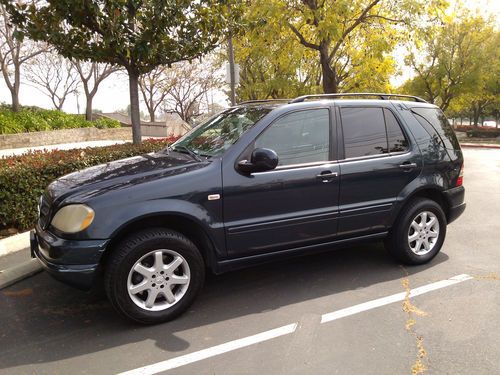 2000 mercedes-benz ml430, navigation system, automatic transmission, leather int