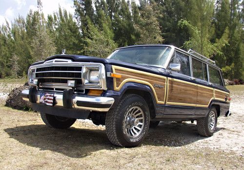 1991 jeep grand wagoneer 4x4 78k miles a/c collectors eddition