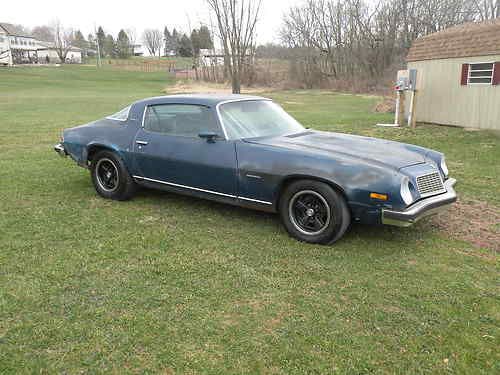 1976 chevrolet camaro type lt