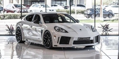 2012 panamera s onyx over 50k invested wide body custom int only 1 in country