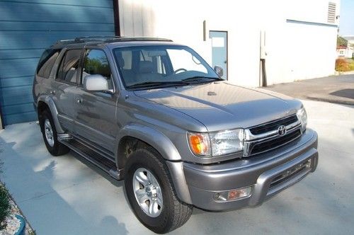 Wty 2001 toyota 4runner limited 4wd 3.4l v6 auto leather sunroof 01 4x4 awd