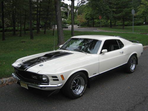 1970 ford mustang mach 1 a frame-off restoration 351 cleveland v8 4v automatic