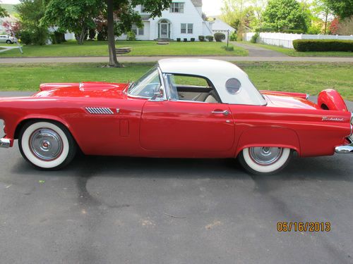 1956 ford thunderbird-2 tops no reserve
