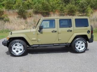 New 2013 jeep wrangler sahara 4wd 4dr leather - free shipping or airfare