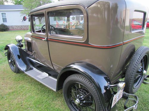 1929 ford model a two door  nice