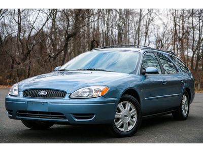 2005 ford taurus sel wagon duratec 3rd row 1owner super low 14k miles garaged