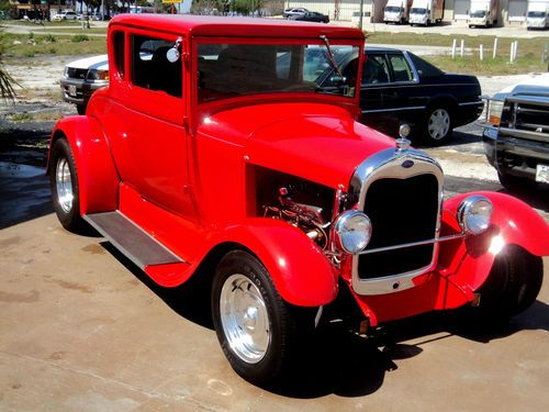 1929 ford 5 window coupe, all steel body, low reserve