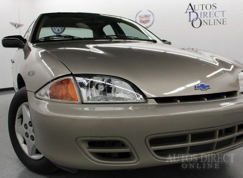 We finance 00 chevy cavalier auto low miles 31k 1sb cd stereo a/c bucket seats