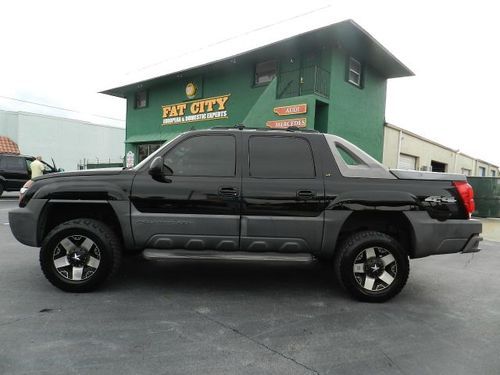 2006 chevrolet avalanche lt 2500 3/4 ton 4wd lifted very rare 8.1l v/8 454