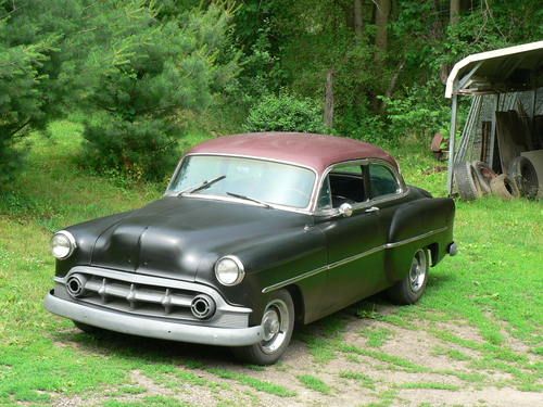 1953 chevy bel air, 2 door coupe