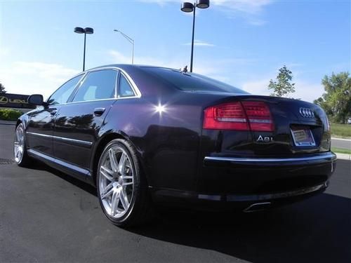 Sell used 2008 AUDI A8L W12 LUXURY SEDAN CHERRY BLACK 12 ... Sell used 2008 AUDI A8L W12 LUXURY SEDAN CHERRY BLACK 12 ...