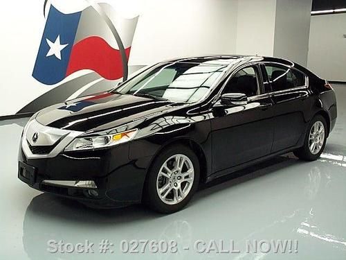 2010 acura tl heated leather sunroof xenons only 10k mi texas direct auto