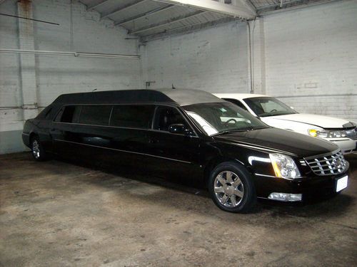 Limo, limousine, cadillac, dts, 2007, 8 pack, black, low miles, smooth driver