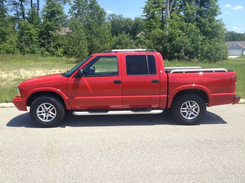 2002 gmc sonoma zr5 4 door 4x4 sls 70k loaded 4.3 liter v6 no reserve