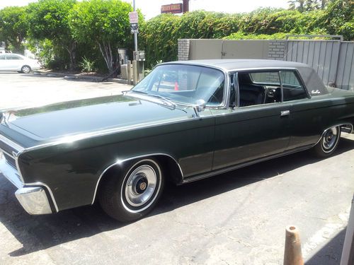 1965 Chrysler imperial crown black to sell #1