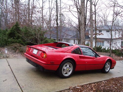 Ferrari 328 gts 1988,red,31500 miles,excellent condition,