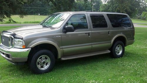 02 excursion very good condition new motor,trans,tires,brakes and much more