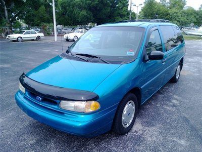 1996 ford van cold a/c automatic only 65000 miles runs great power windows