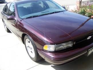 1995 chevrolet caprice classic impala ss sedan, low original mileage!