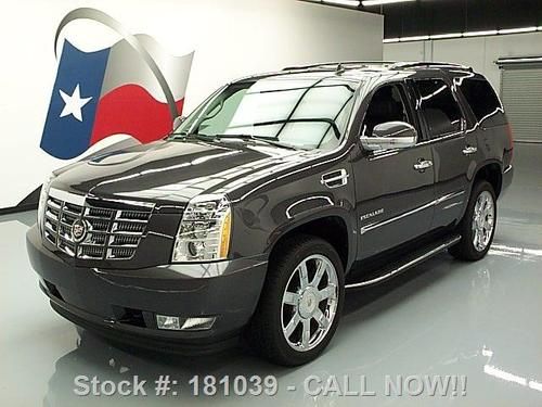 2011 cadillac escalade lux awd sunroof nav rear cam 29k texas direct auto