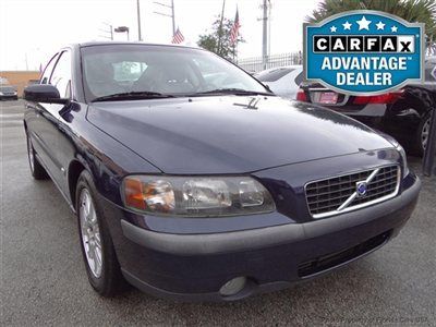 04 volvo s60 1-owner florida luxury sedan only 87k miles excellent condition
