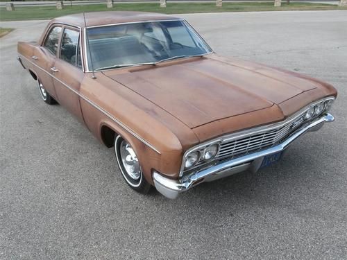 Sell Used 1966 Chevrolet Bel Air 83k Miles Barn Find 6 Cyl 3 Speed