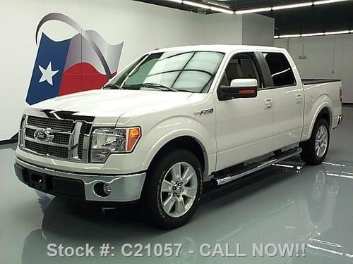 2010 ford f150 lariat crew climate seats 20" wheels 25k texas direct auto