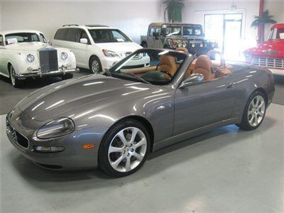 2003 maserati cambicorsa spyder paddle shift power soft top well maintained