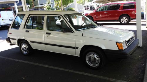 1986 toyota tercel dlx hatchback 5-door 1.5l