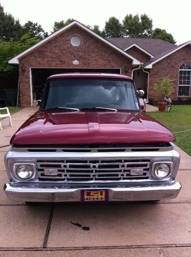 Rhino Lined Truck >> Sell new 1964 ford f100 pickup maroon/silver 400 3 speed ford 9' rearend shaved body fast in ... Rhino Lined Truck >> Sell new 1964 ford f100 pickup maroon/silver 400 3 speed ford 9' rearend shaved body fast in ...