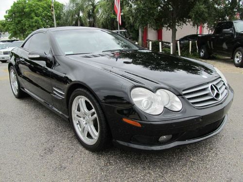 03 sl500 panoramic roof park assist nav a/c seats mint condition loaded