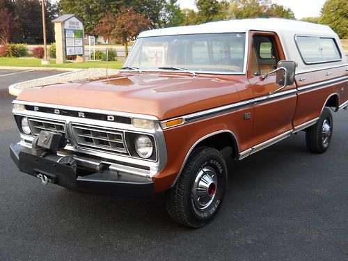 1976 ford f-150 ranger xlt 4x4 all orginal survivor no reserve