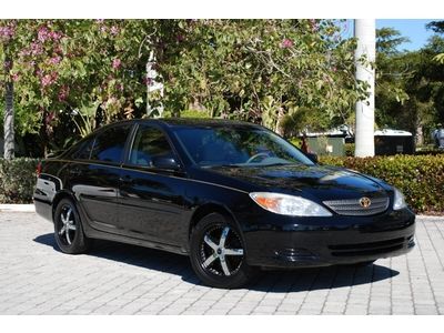 02 toyota camry le se xle 4cyl auto pwr driver seat cd/cass pwr win lcks mirror