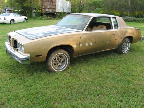 1980 oldsmobile cutlass supreme clean frame stock car race el camino monte carlo