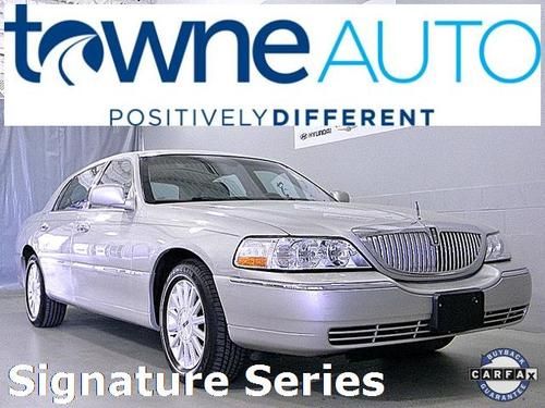 04 signature town car leather traction 63,724 m