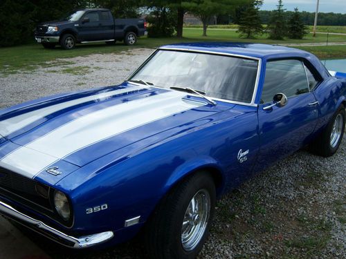 Chevrolet :camaro  ss 68 frame off restored solid body lots of new parts