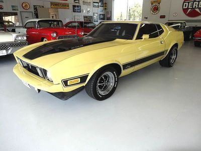 1973 mustang mach i, true ac car, pwr/s, pwr/b  marti report tons of receipts